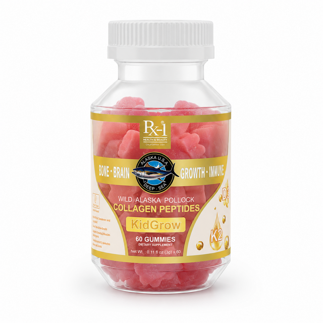 Rx-1 KidGrow Collagen Peptides Gummies