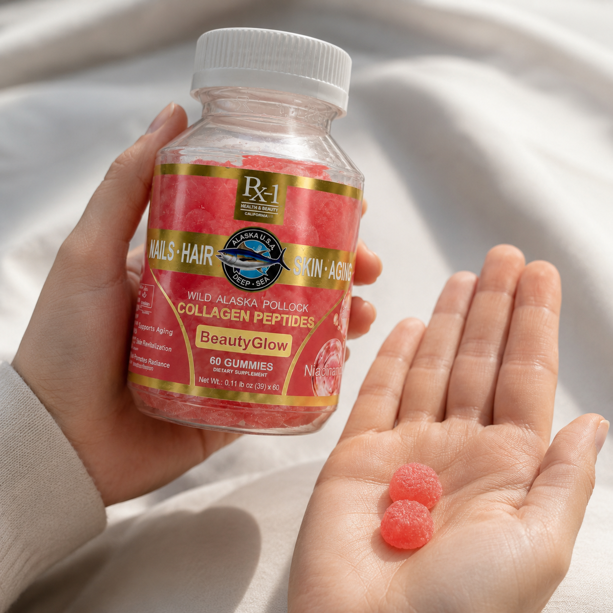 BeautyGlow Collagen Peptides Gummies image 4
