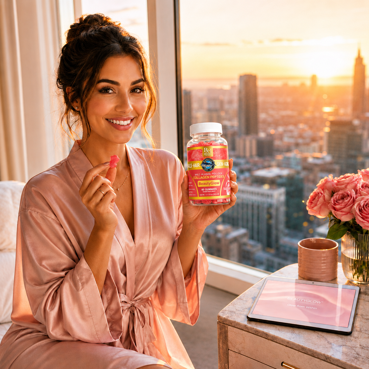 BeautyGlow Collagen Peptides Gummies image 6