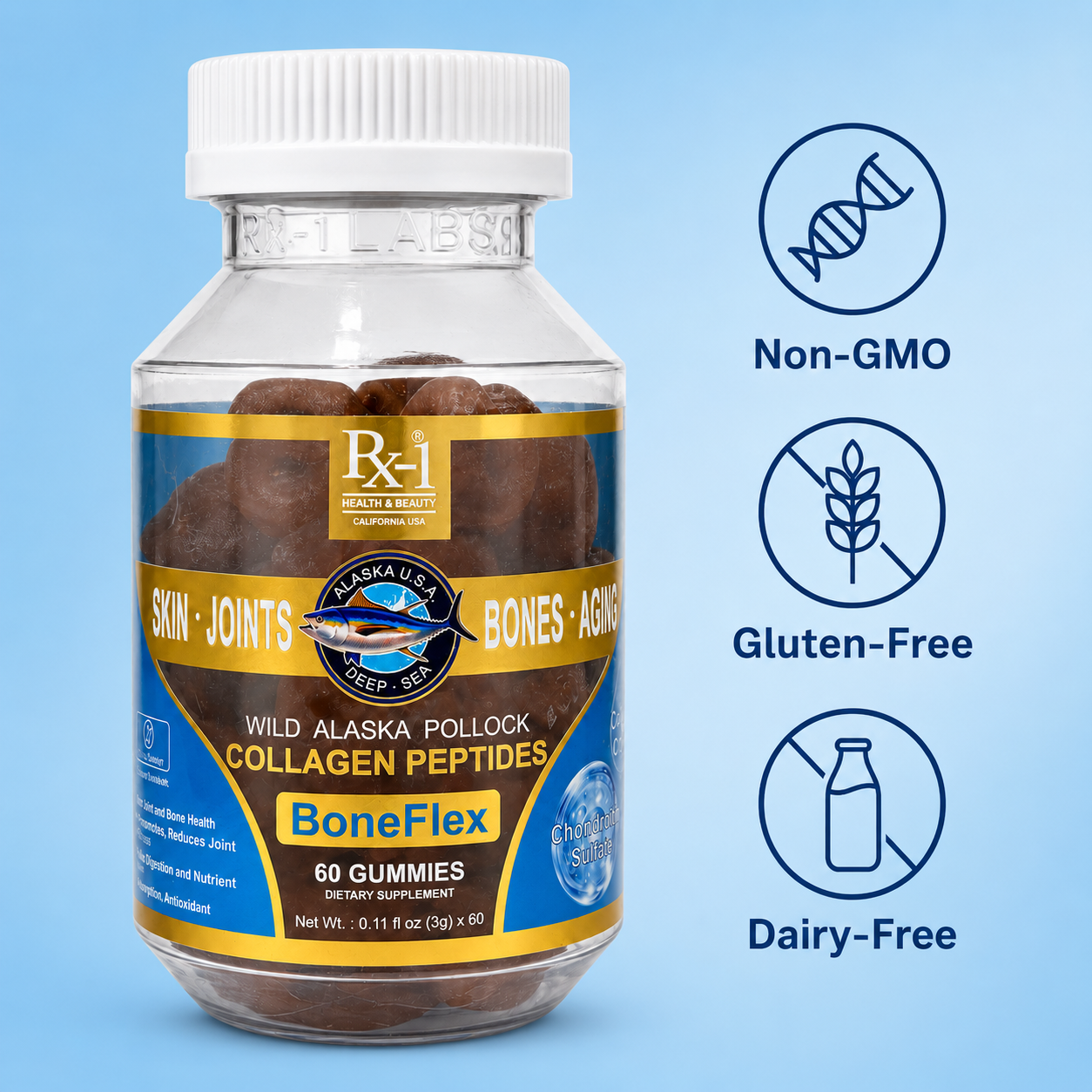 BoneFlex Collagen Peptides Gummies image 8
