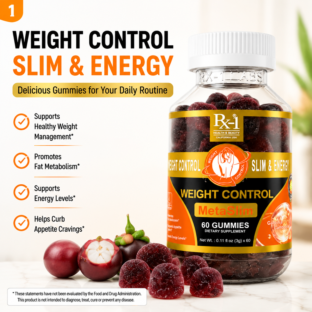 Meta Slim Weight Control Gummy image 1